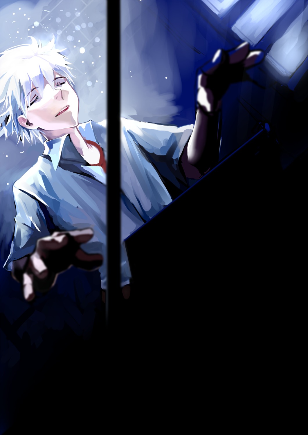 male, nagisa_kaworu, neon_genesis_evangelion, qb