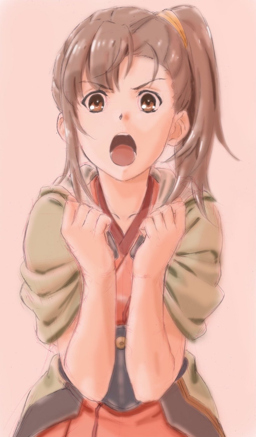 asian_clothes, kadowaki_satoshi, kajika, koutetsujou_no_kabaneri, yukata