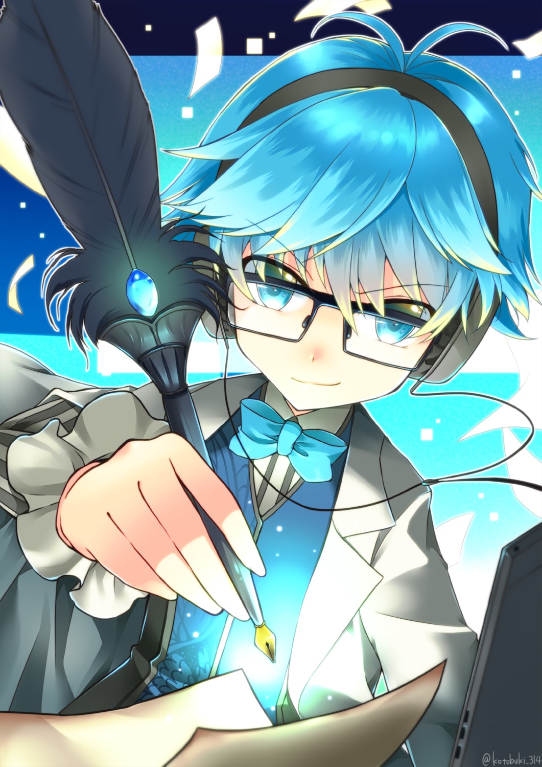 fate/extra, fate/extra_ccc, fate/grand_order, fate/stay_night, hans_christian_andersen_(fate), headphones, kotobuki_(momoko_factory), male