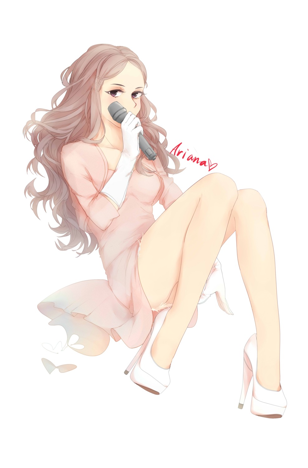ariana_grande, bchaob, dress, heels