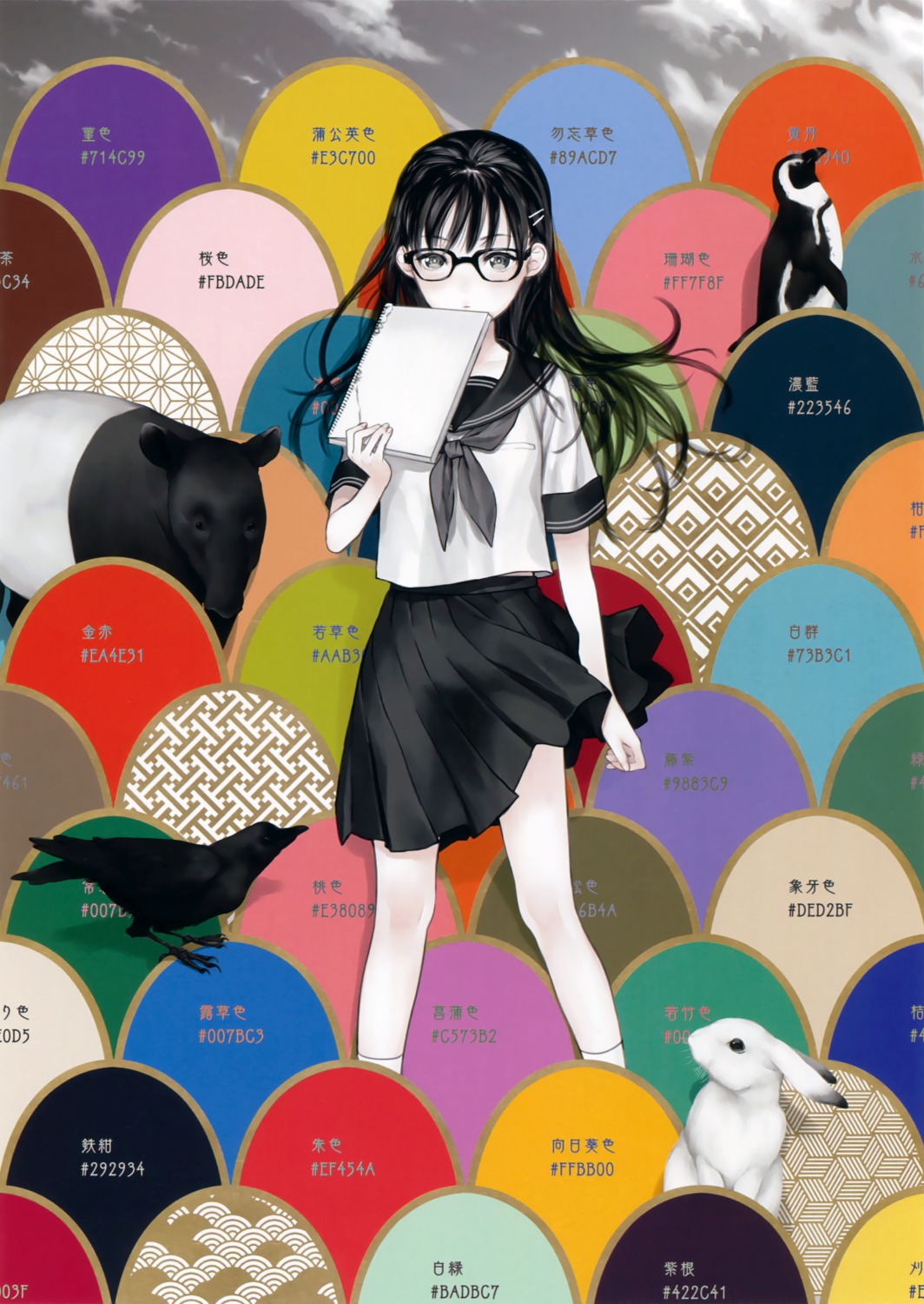 megane, natsuhiko, seifuku