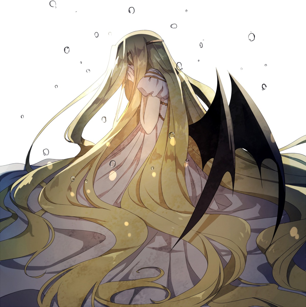 dress, emeraude, fumio_(kanmi), magic_knight_rayearth, wings