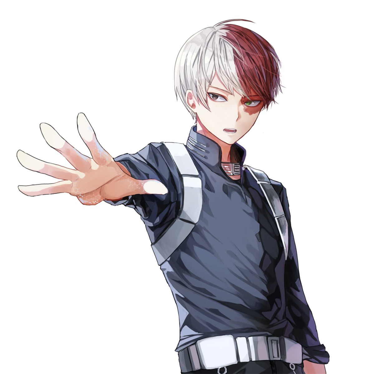 boku_no_hero_academia, heterochromia, limobok, male, todoroki_shouto