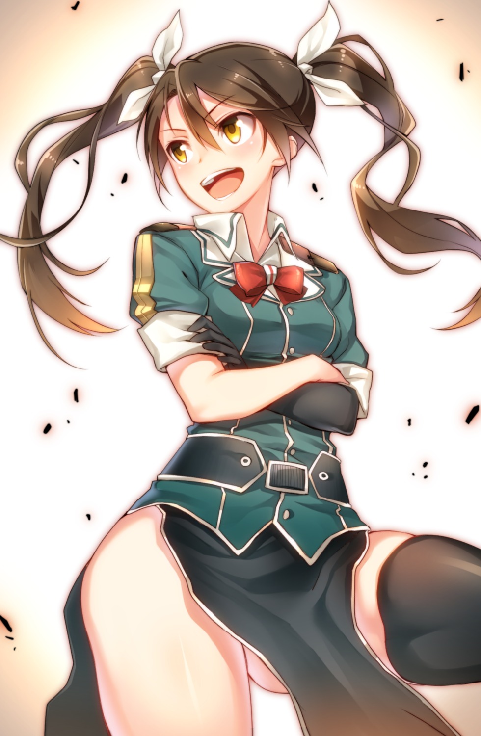 kantai_collection, katto_(viking), seifuku, thighhighs, tone_(kancolle)