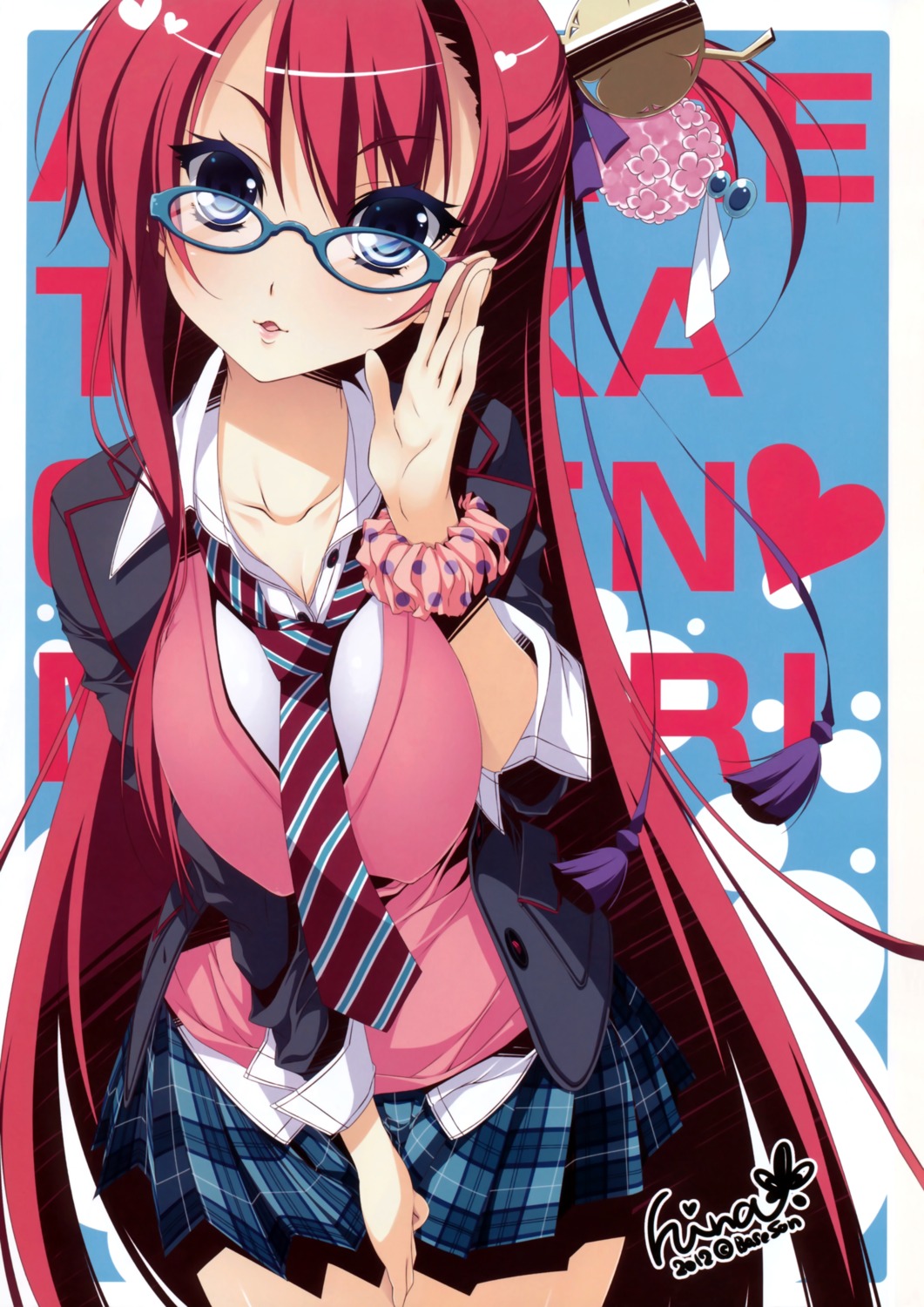 appare!_tenka_gomen, katagiri_hinata, megane, seifuku, tokugawa_yoshine