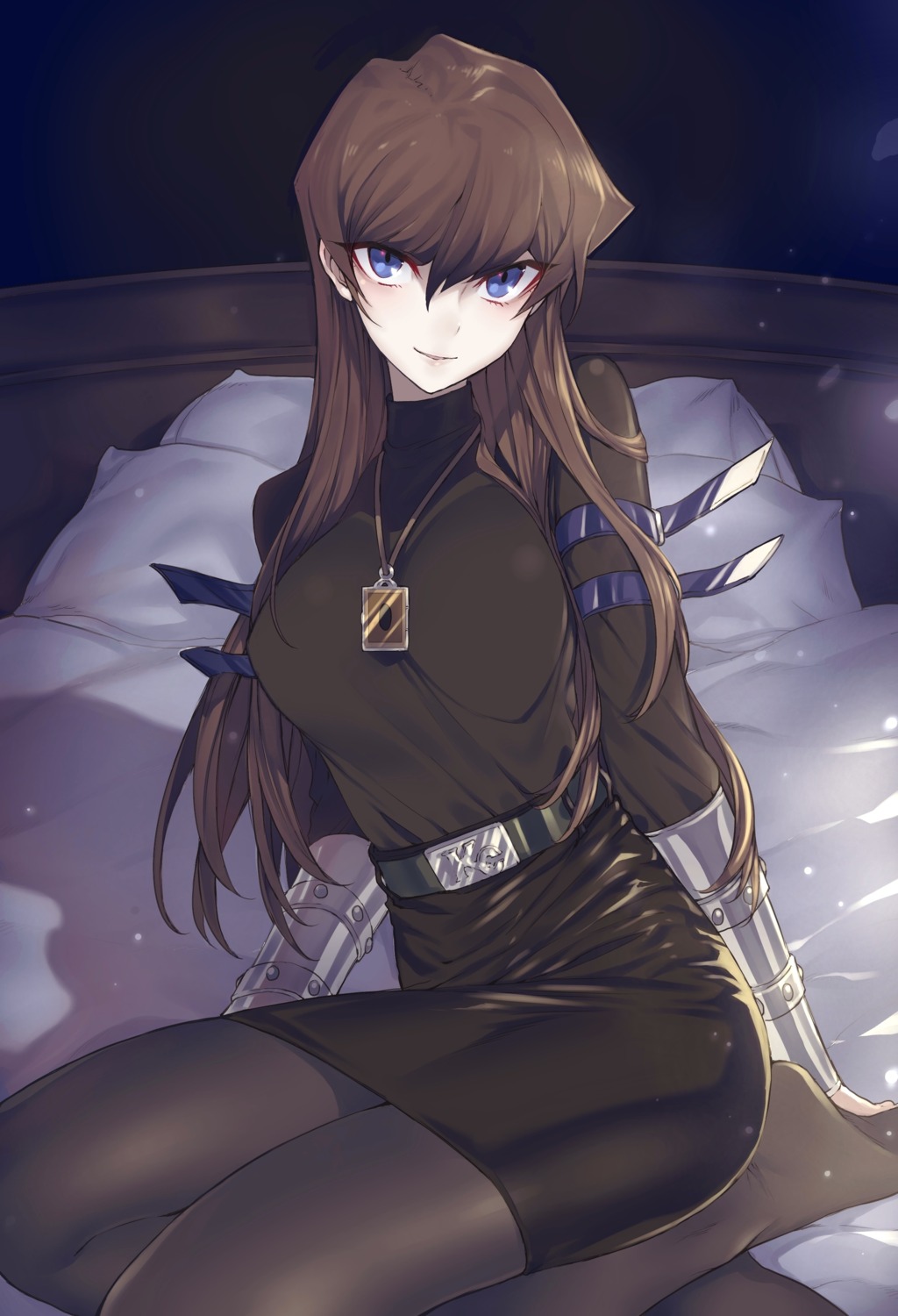 dress, genderswap, kaiba_seto, maruchi, pantyhose, yugioh