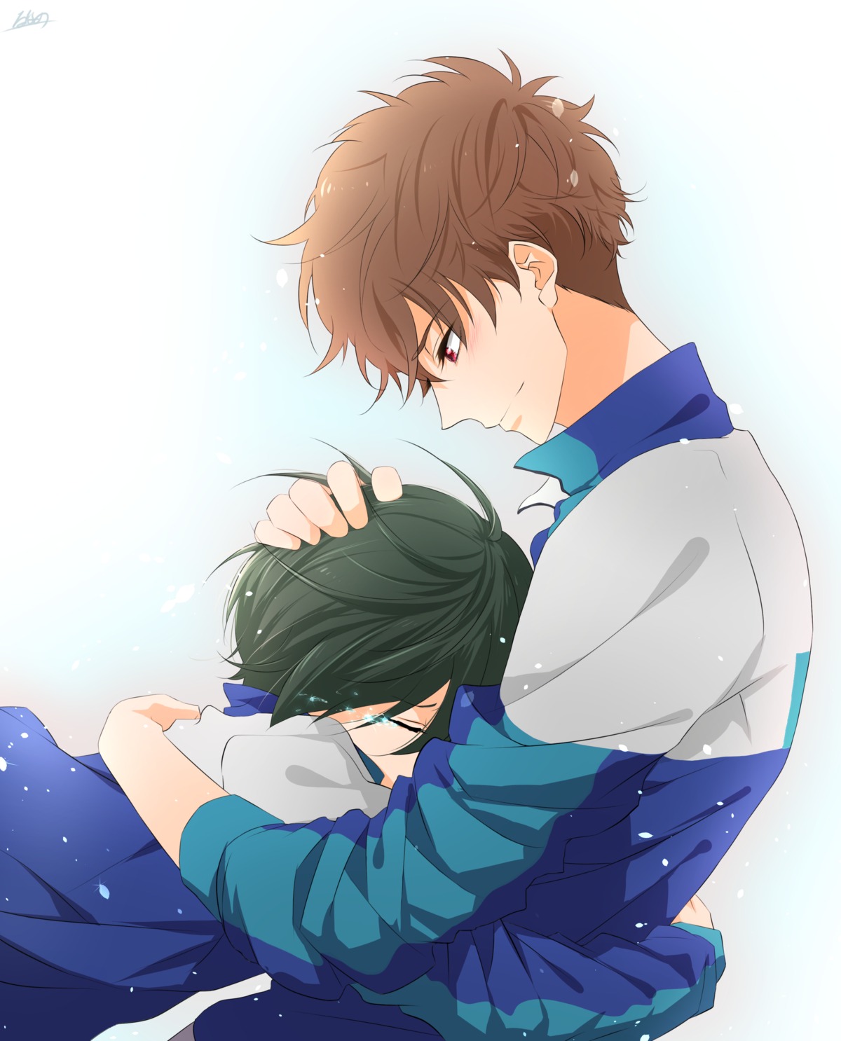 free!, high_speed!, kirishima_ikuya, kirishima_natsuya, male, runano