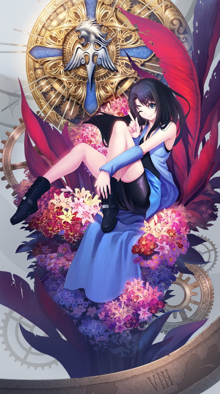 bike_shorts, diamond_dust, final_fantasy, final_fantasy_viii, rinoa_heartilly