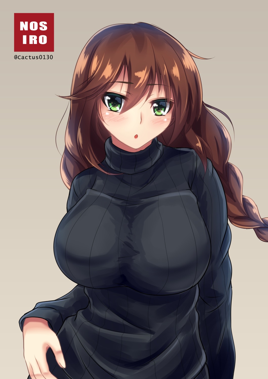 kantai_collection, noshiro_(kancolle), saboten_teishoku, sweater