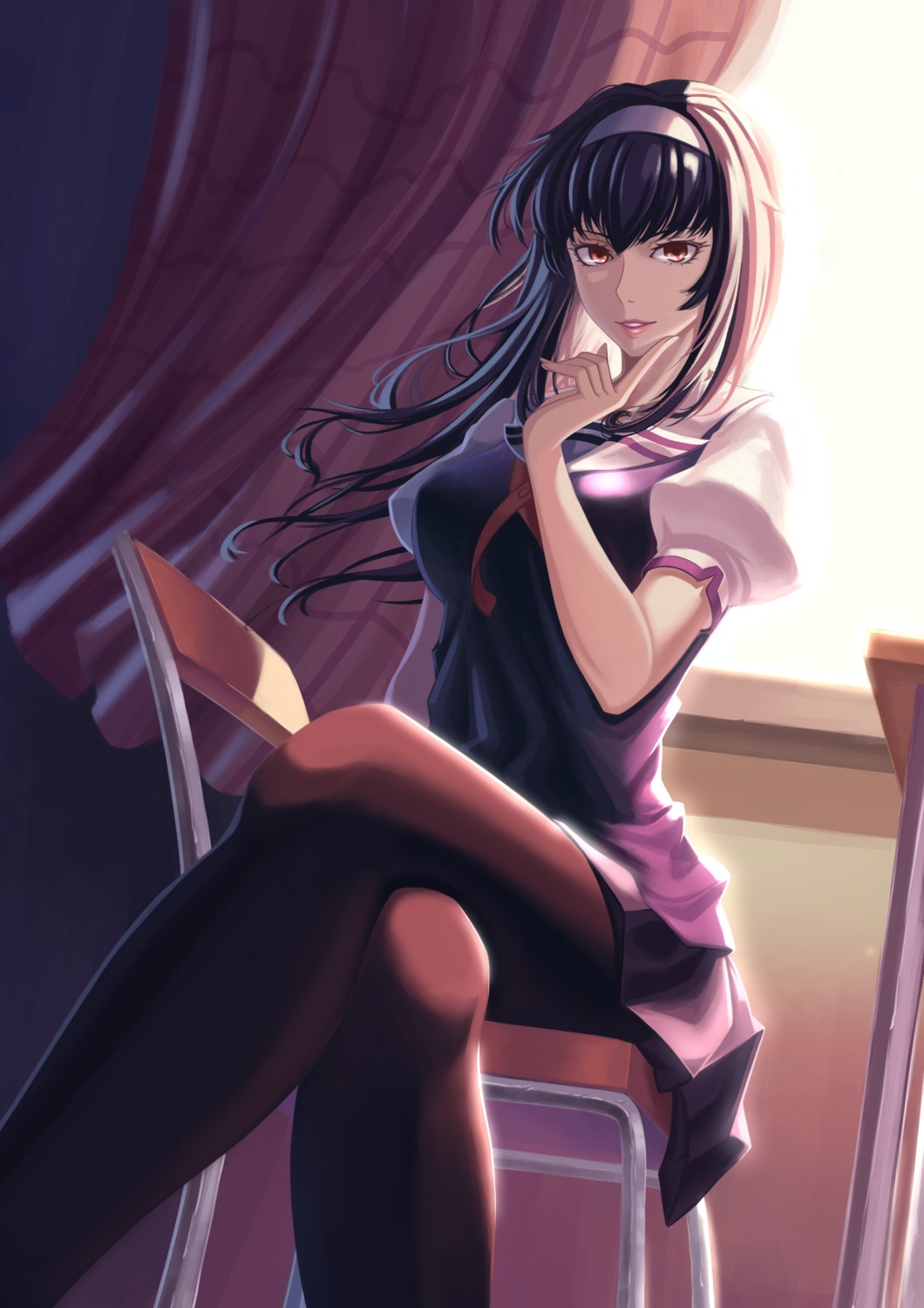 kasumigaoka_utaha, pantyhose, red-d, saenai_heroine_no_sodatekata, seifuku