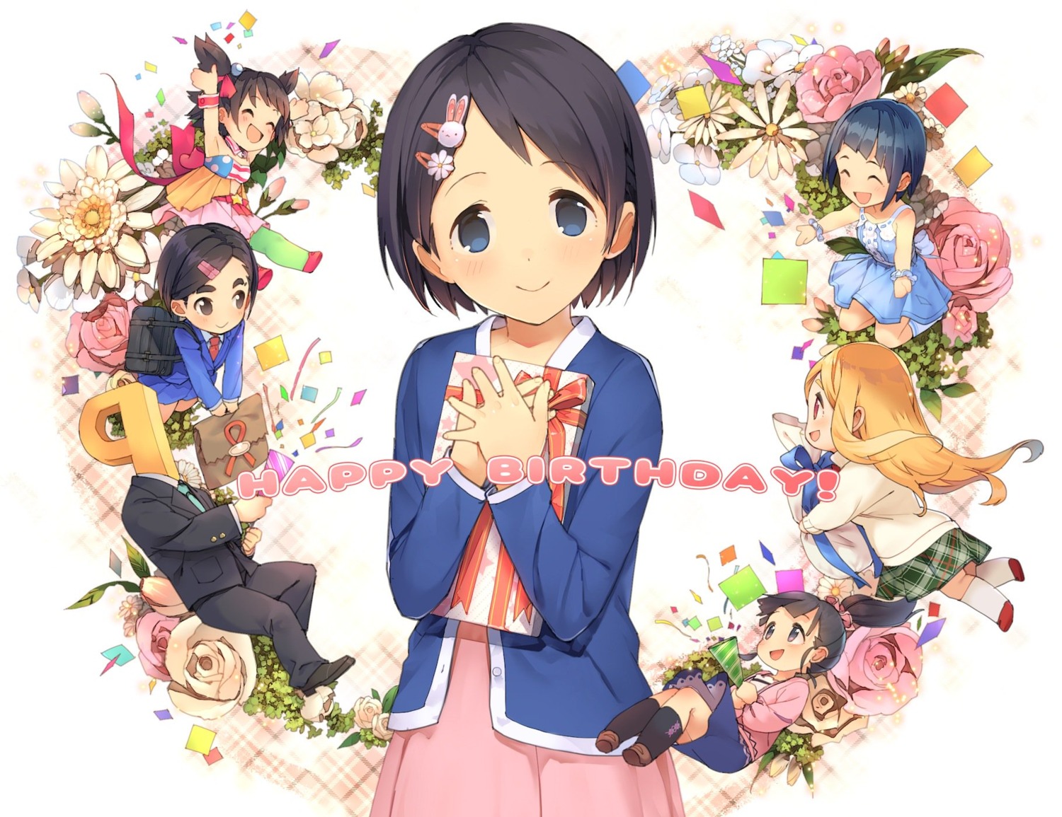 akagi_miria, business_suit, chibi, dress, fukuyama_mai, matsuo_chizuru, mochizuki_hijiri, okazaki_yasuha, producer, sasaki_chie, seifuku, sweater, teiryoku_lolita, the_idolm@ster, the_idolm@ster_cinderella_girls, the_idolm@ster_cinderella_girls_u149