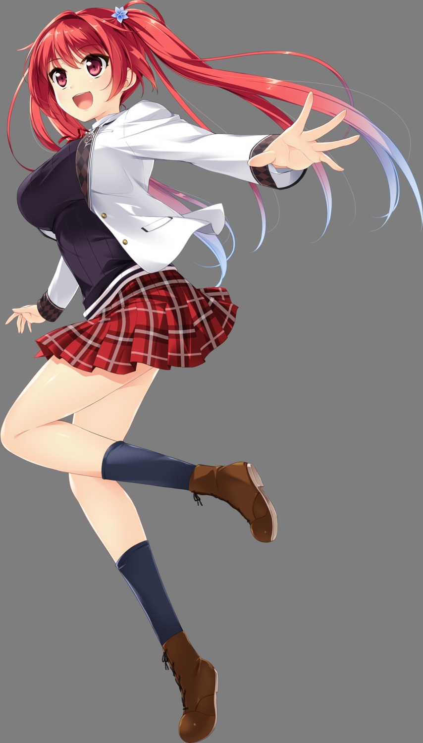 houkiboshi_hikari, miagete_goran_yozora_no_hoshi_wo, pulltop, seifuku, transparent_png, yashima_takahiro