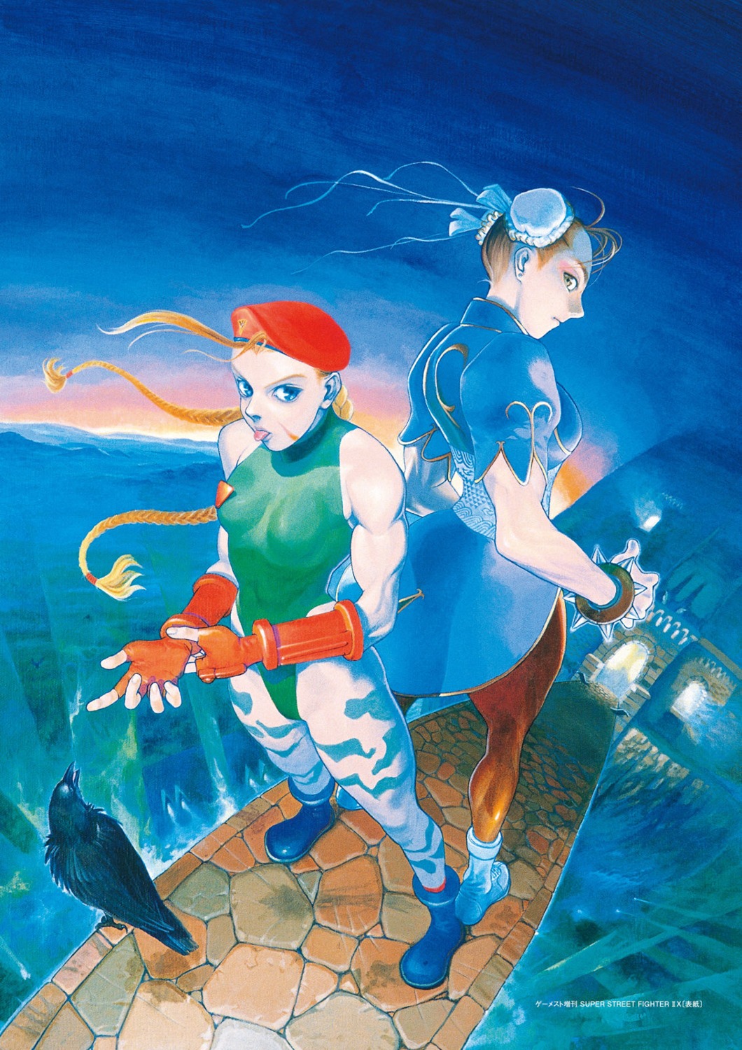 bengus, cammy_white, chinadress, chun_li, digital_version, leotard, pantyhose, street_fighter