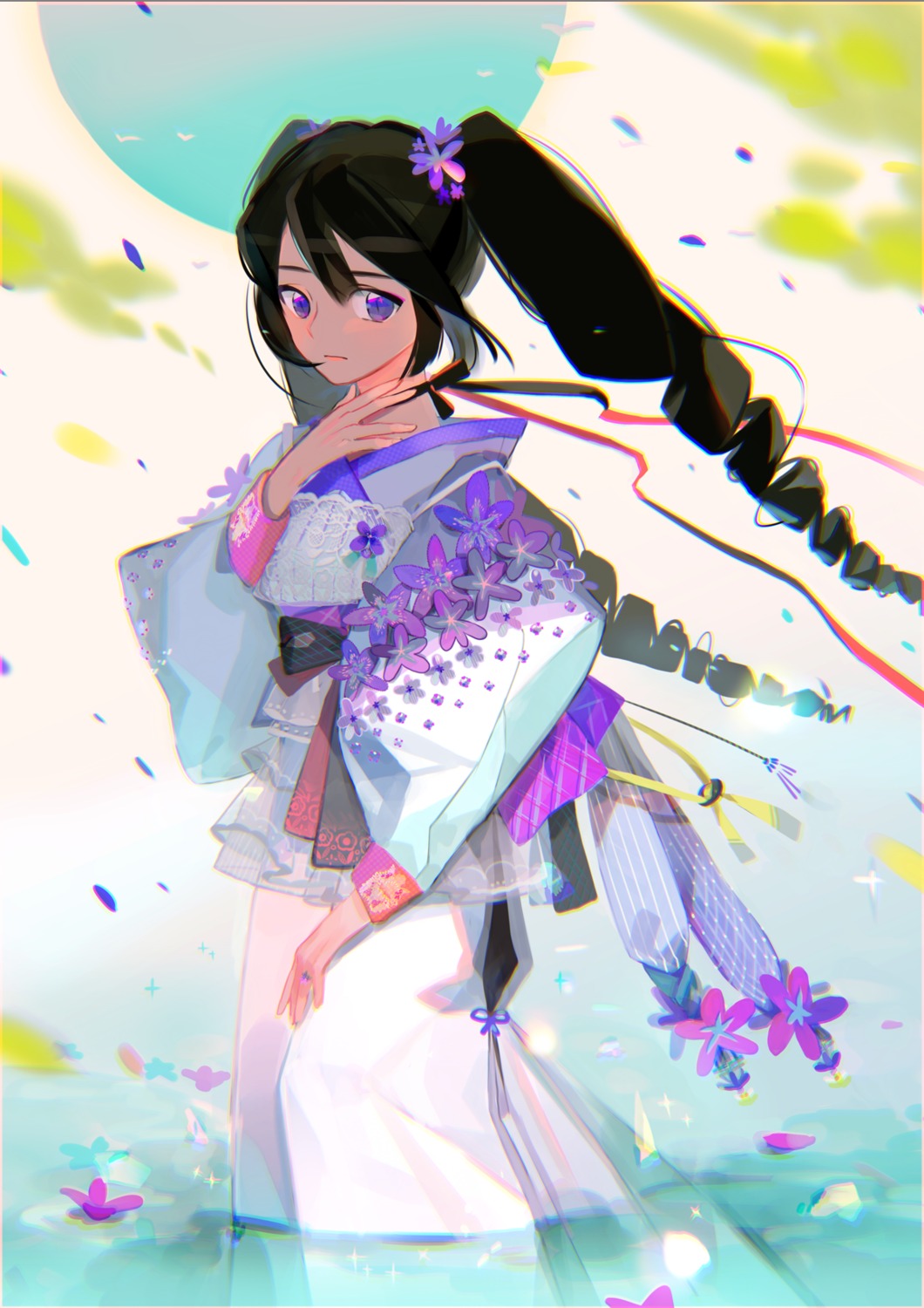 kimono, toinana, wet