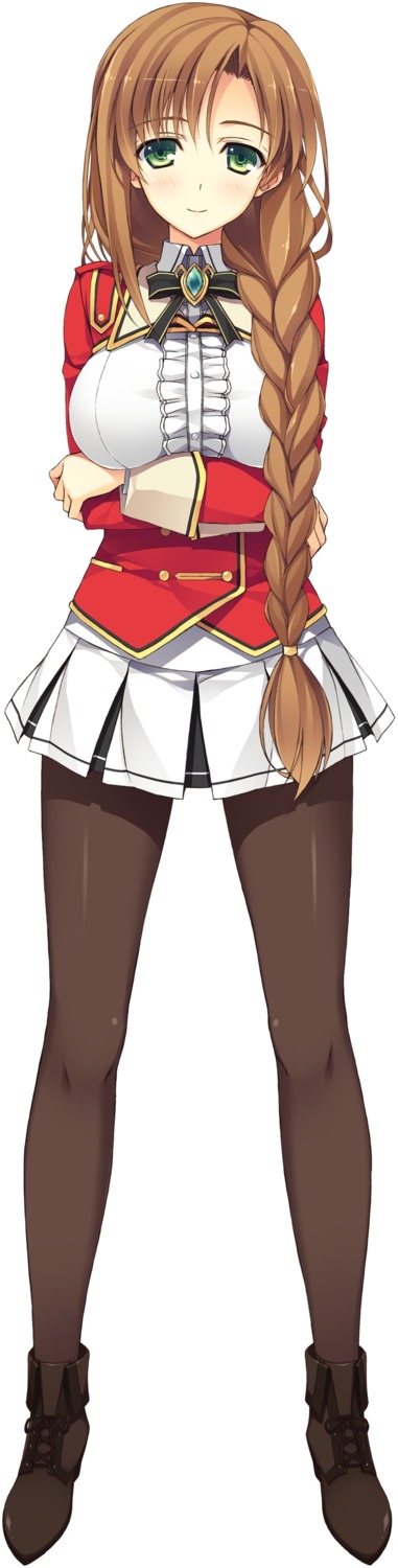 breast_hold, effordom_soft, heels, koikishi_purely_kiss, kuninaka_kaori, pantyhose, seifuku, yuuki_hagure