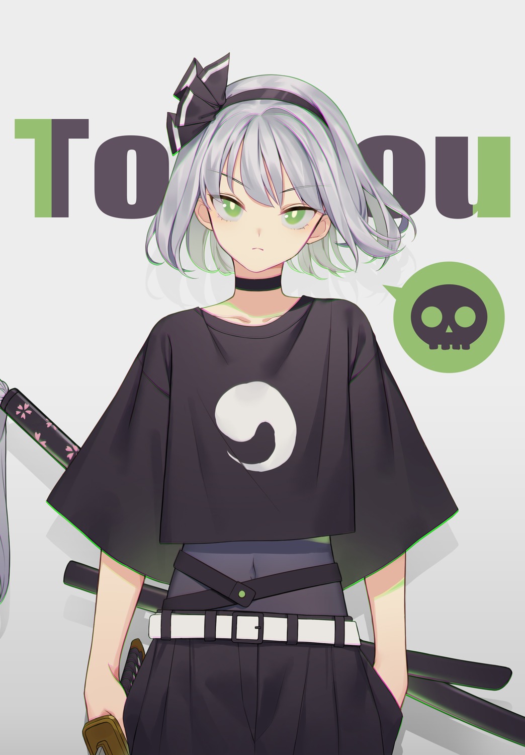 konpaku_youmu, llc, sword, touhou