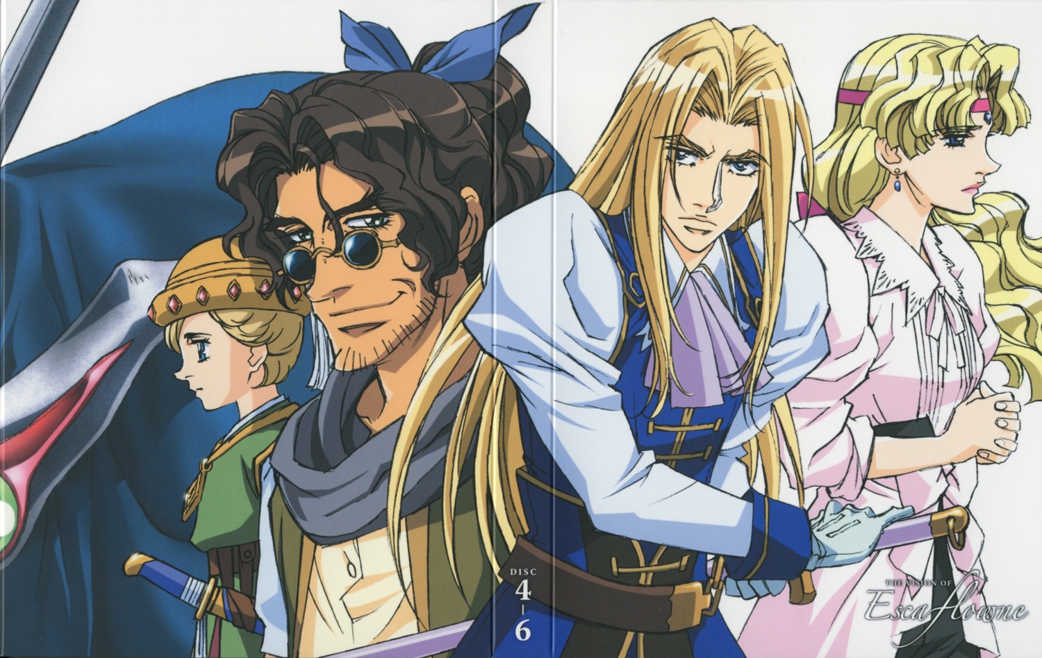 allen_schezar, dryden_fassa, escaflowne, millerna_aston, prince_chid