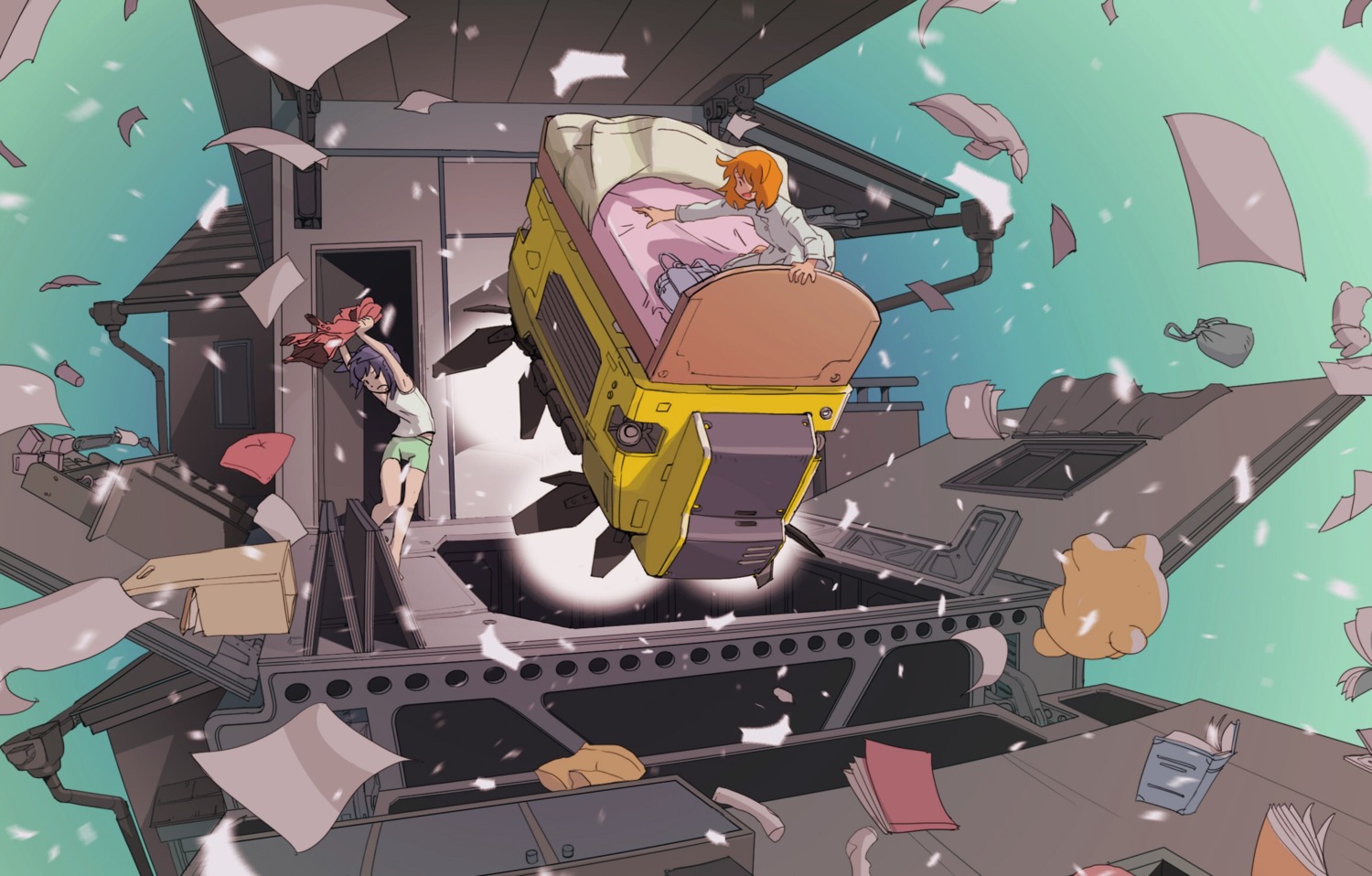 mecha, pajama, sukabu