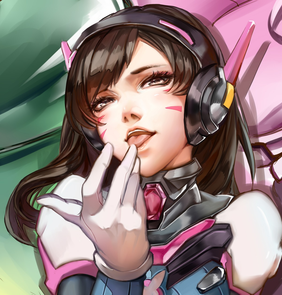 bodysuit, d.va, overwatch, yaya_(shizuku)