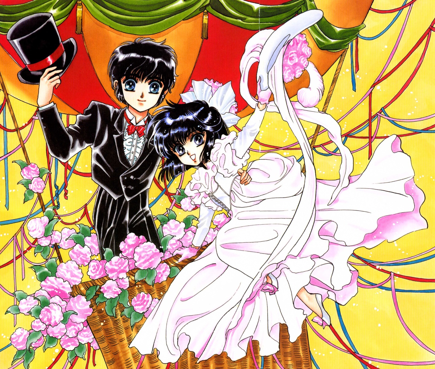 clamp, gap, ijuuin_akira, nijuu_mensou_ni_onegai, ookawa_utako