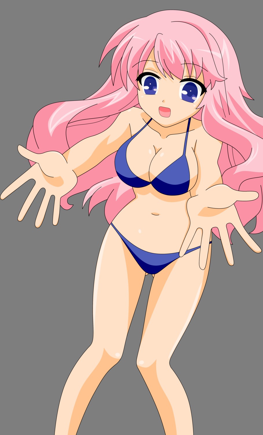 baka_to_test_to_shoukanjuu, bikini, himeji_mizuki, swimsuits, transparent_png, vector_trace