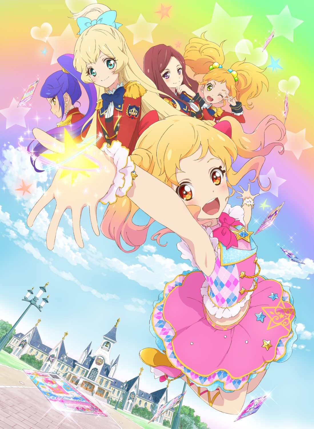 aikatsu!, aikatsu_stars!, heels, kasumi_yozora, kisaragi_tsubasa, nijino_yume, nikaidou_yuzu, shiratori_hime
