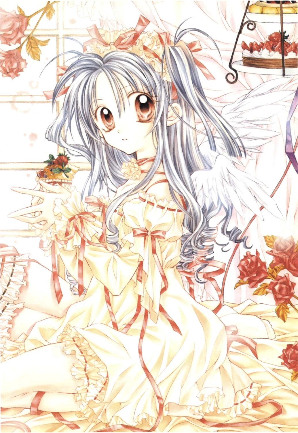 bloomers, full_moon_wo_sagashite, kouyama_mitsuki, lolita_fashion, tanemura_arina, wings