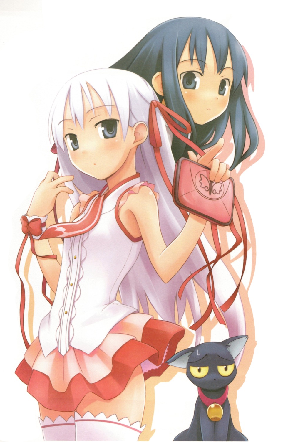 momo, nanakusa, neko, screening, shinigami_no_ballad, thighhighs