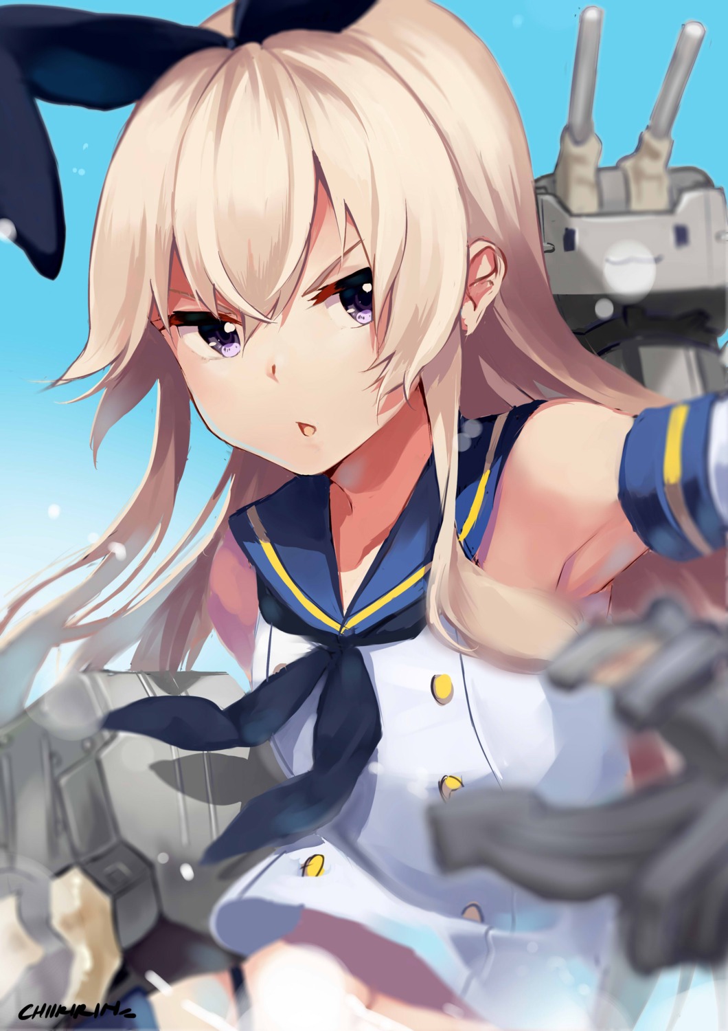 chiiririn, kantai_collection, rensouhou-kun, shimakaze_(kancolle)