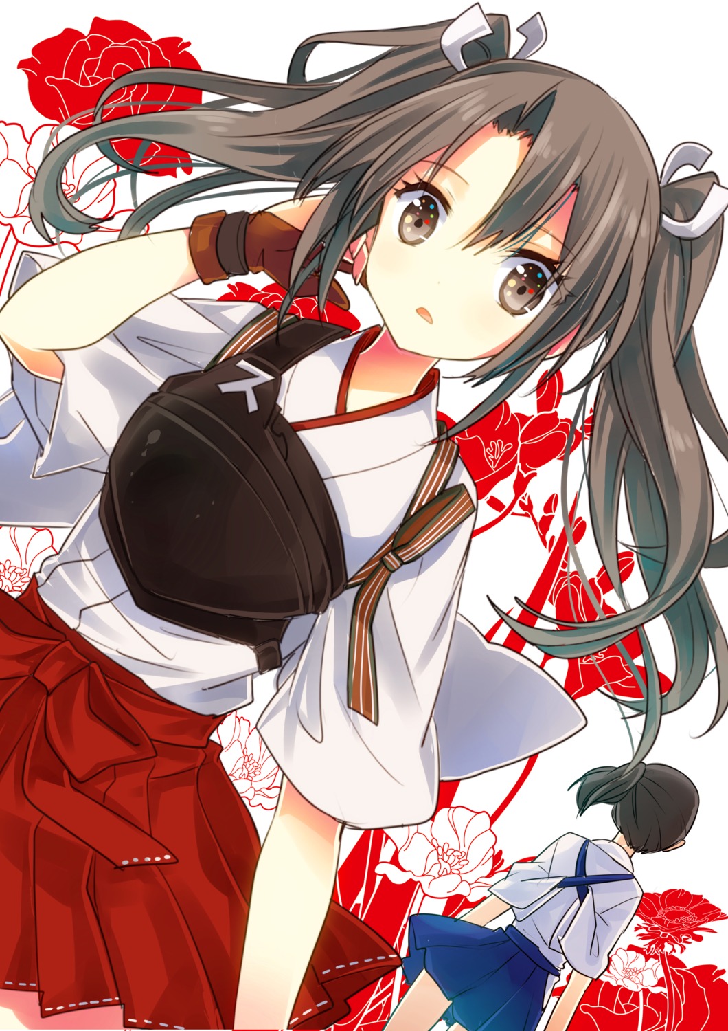 izumi_minami, kaga_(kancolle), kantai_collection, zuikaku_(kancolle)