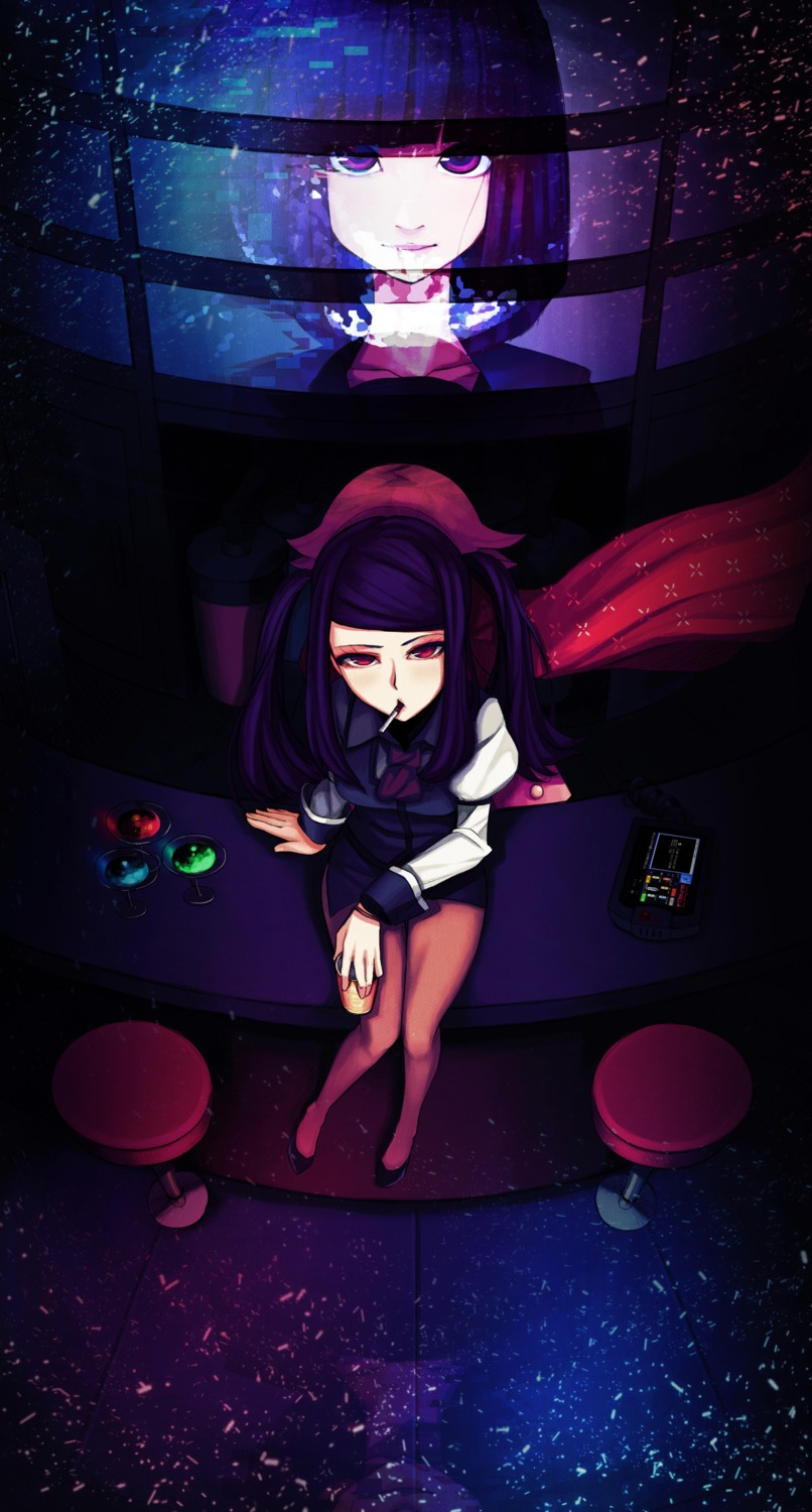 anna_graem, julianne_stingray, kiririn51, pantyhose, smoking, va-11_hall-a