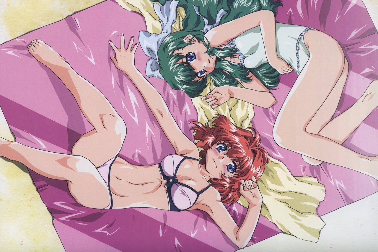 bikini, miyafuji_miina, onegai_twins, onodera_karen, swimsuits