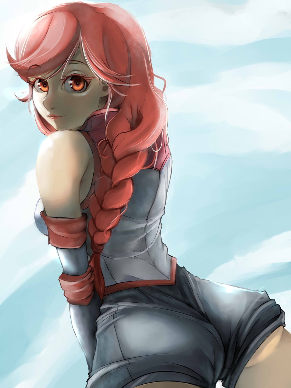 ass, hai_to_gensou_no_grimgar, yume_(grimgar)