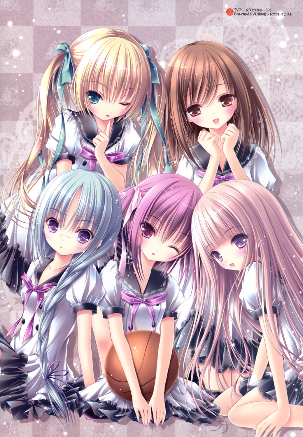 basketball, hakamada_hinata, kashii_airi, minato_tomoka, misawa_maho, nagatsuka_saki, ro-kyu-bu!, seifuku