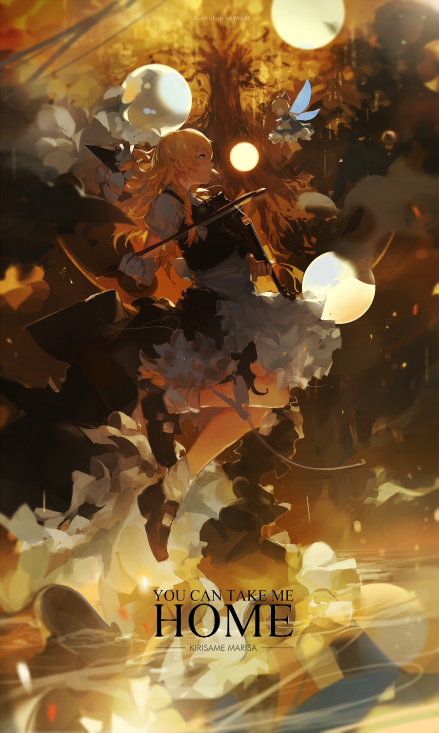dress, kirisame_marisa, miv4t, shanghai_doll, touhou, wings