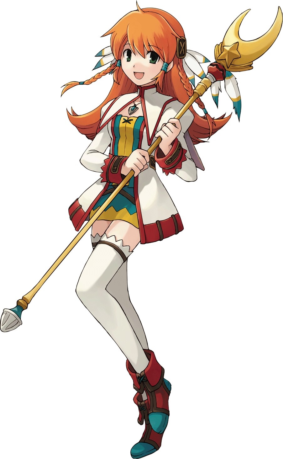 reiha_(summon_night), summon_night, thighhighs, tobe_sunaho