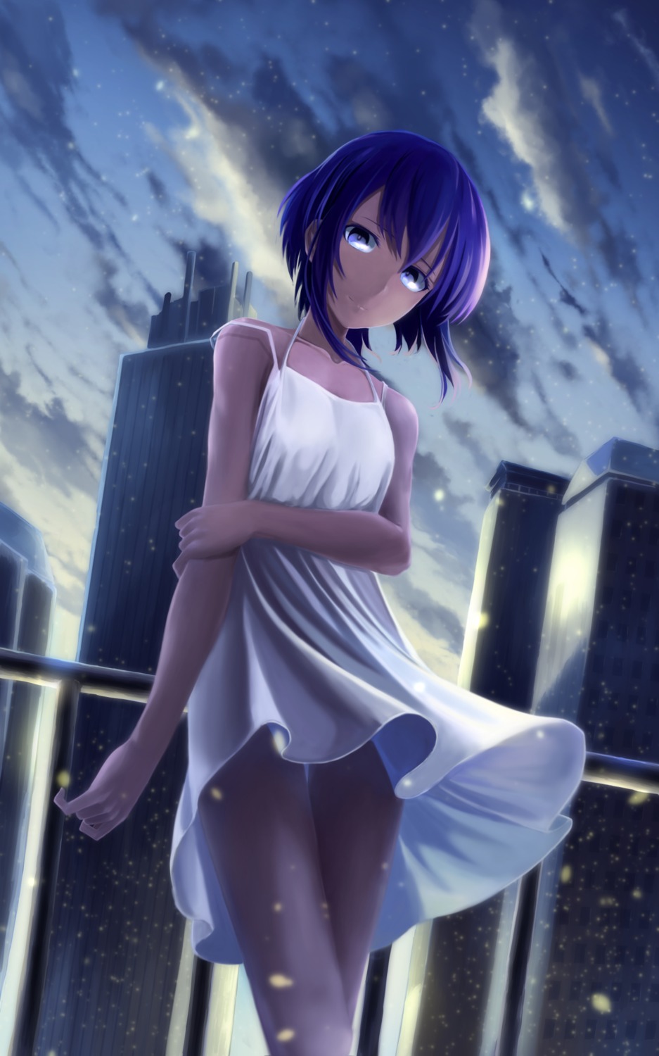 dress, fate/grand_order, fate/prototype, fate/prototype:_fragments_of_blue_and_silver, fate/stay_night, hassan_of_serenity_(fate), mukade_(siieregannsu), summer_dress