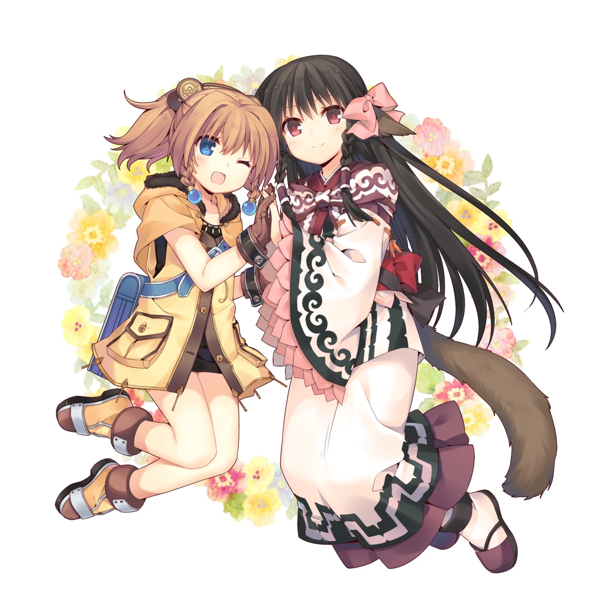 animal_ears, charis, jiang-ge, rurutie_(utawarerumono), tail, tears_to_tiara_ii, utawarerumono, utawarerumono_itsuwari_no_kamen