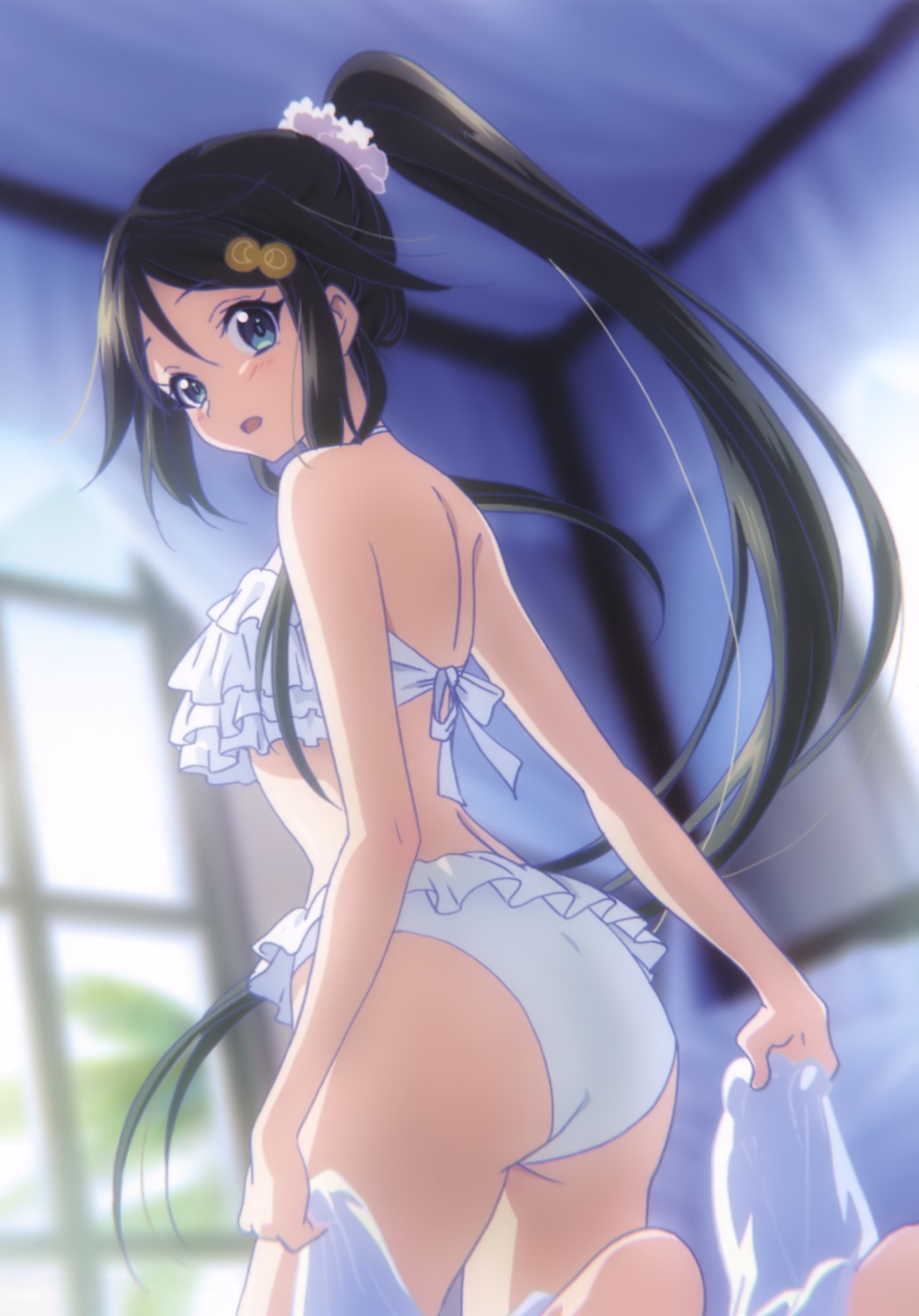 ass, bikini, izumi_reina, musaigen_no_phantom_world, overfiltered, swimsuits