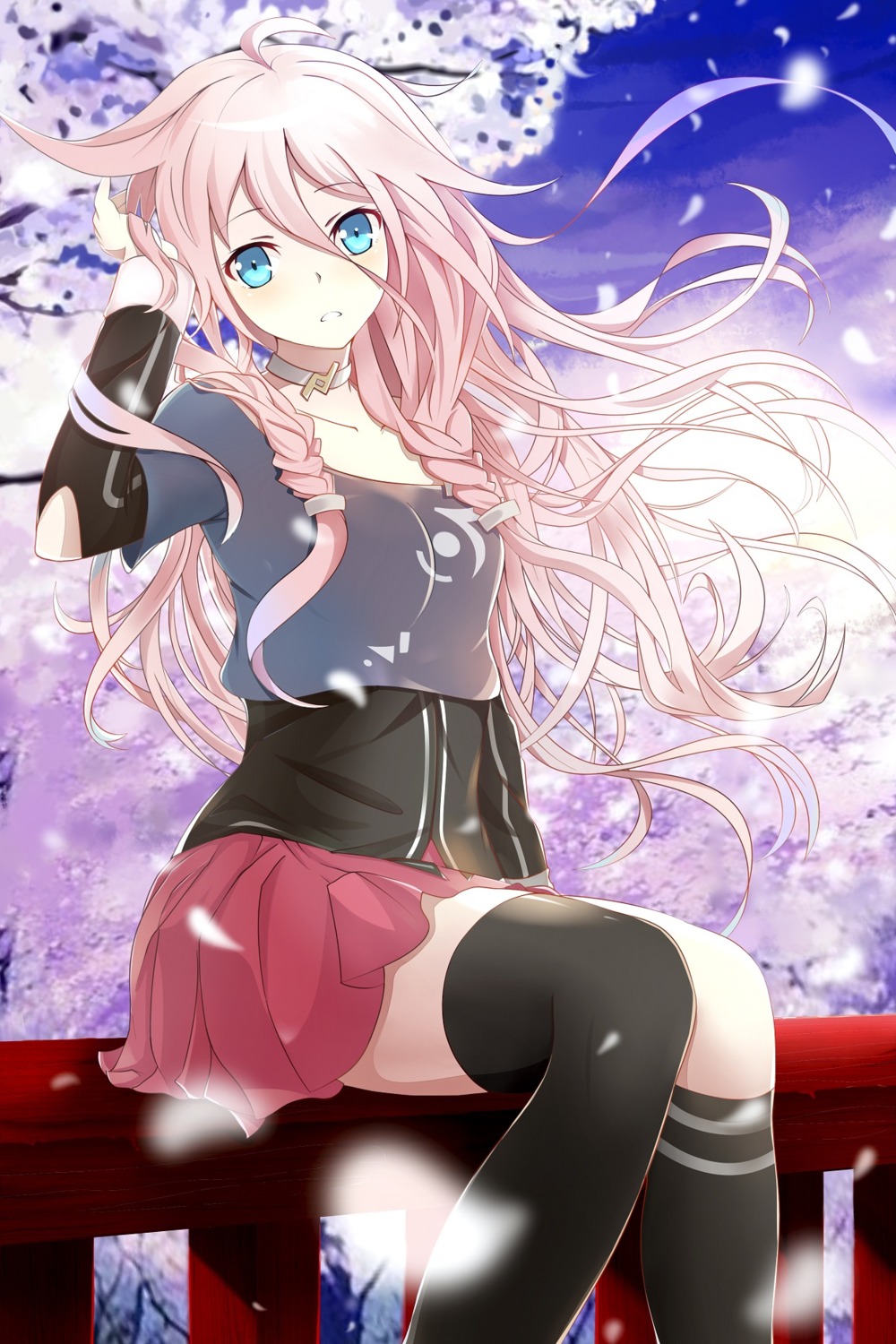 guanghe_zuoyong_de_de_yezi, ia_(vocaloid), thighhighs, vocaloid
