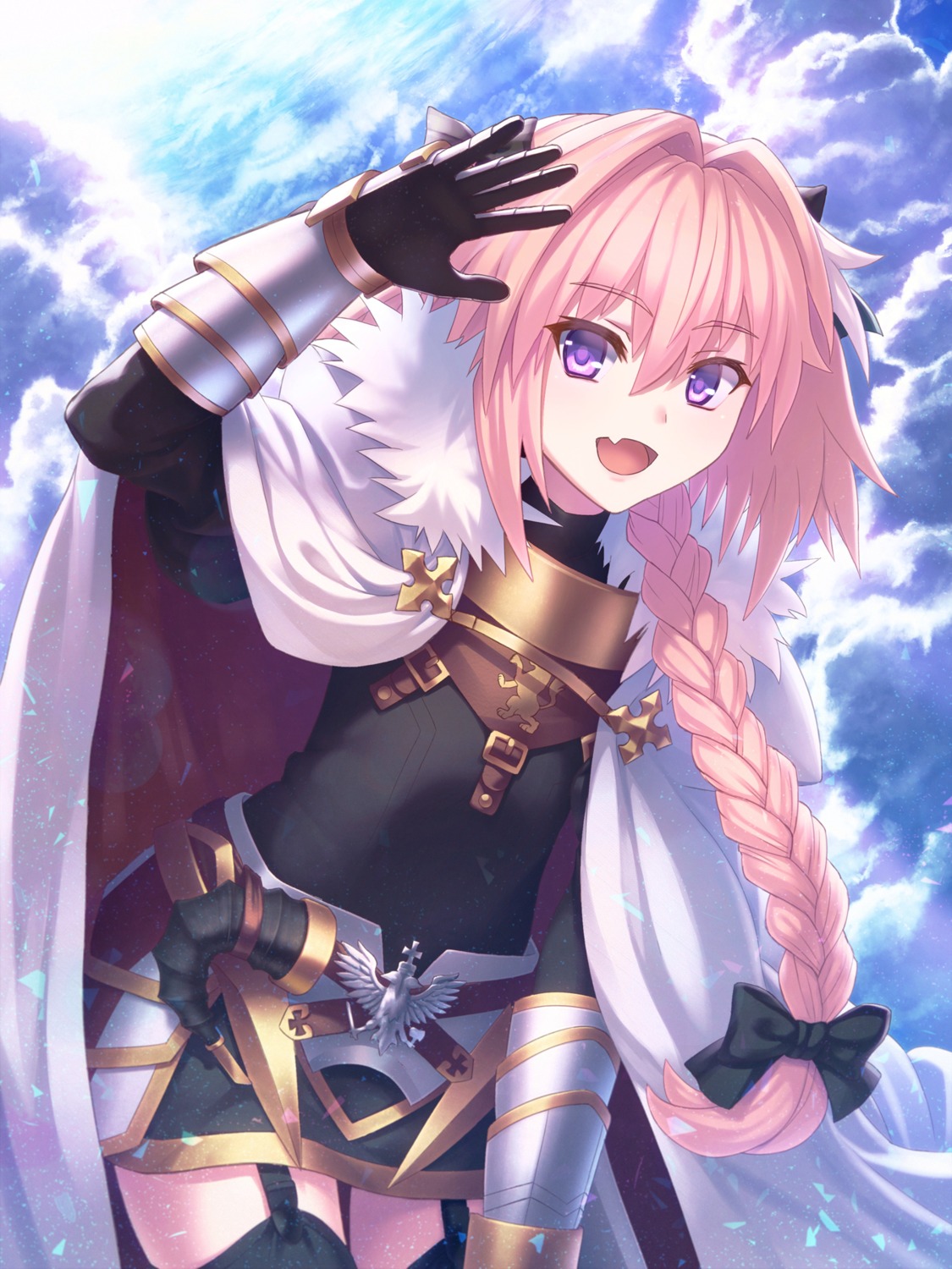 armor, astolfo_(fate), fate/apocrypha, fate/grand_order, fate/stay_night, kaina_(tsubasakuronikuru), stockings, thighhighs