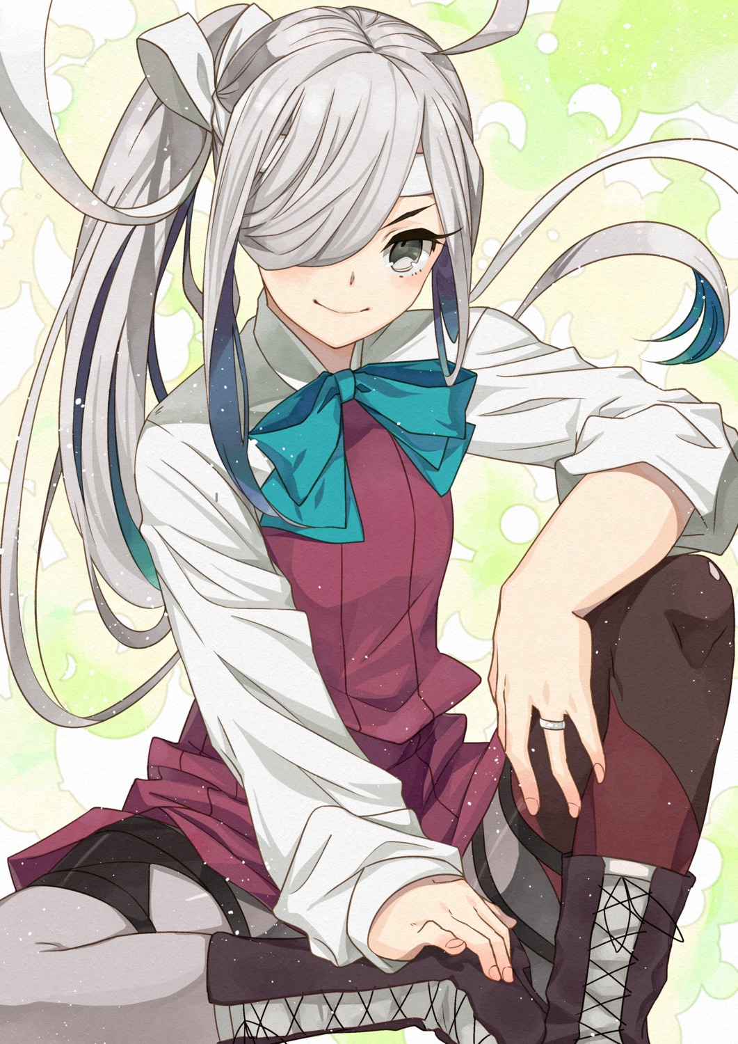 asashimo_(kancolle), kanmiya_shinobu, kantai_collection, pantyhose, seifuku