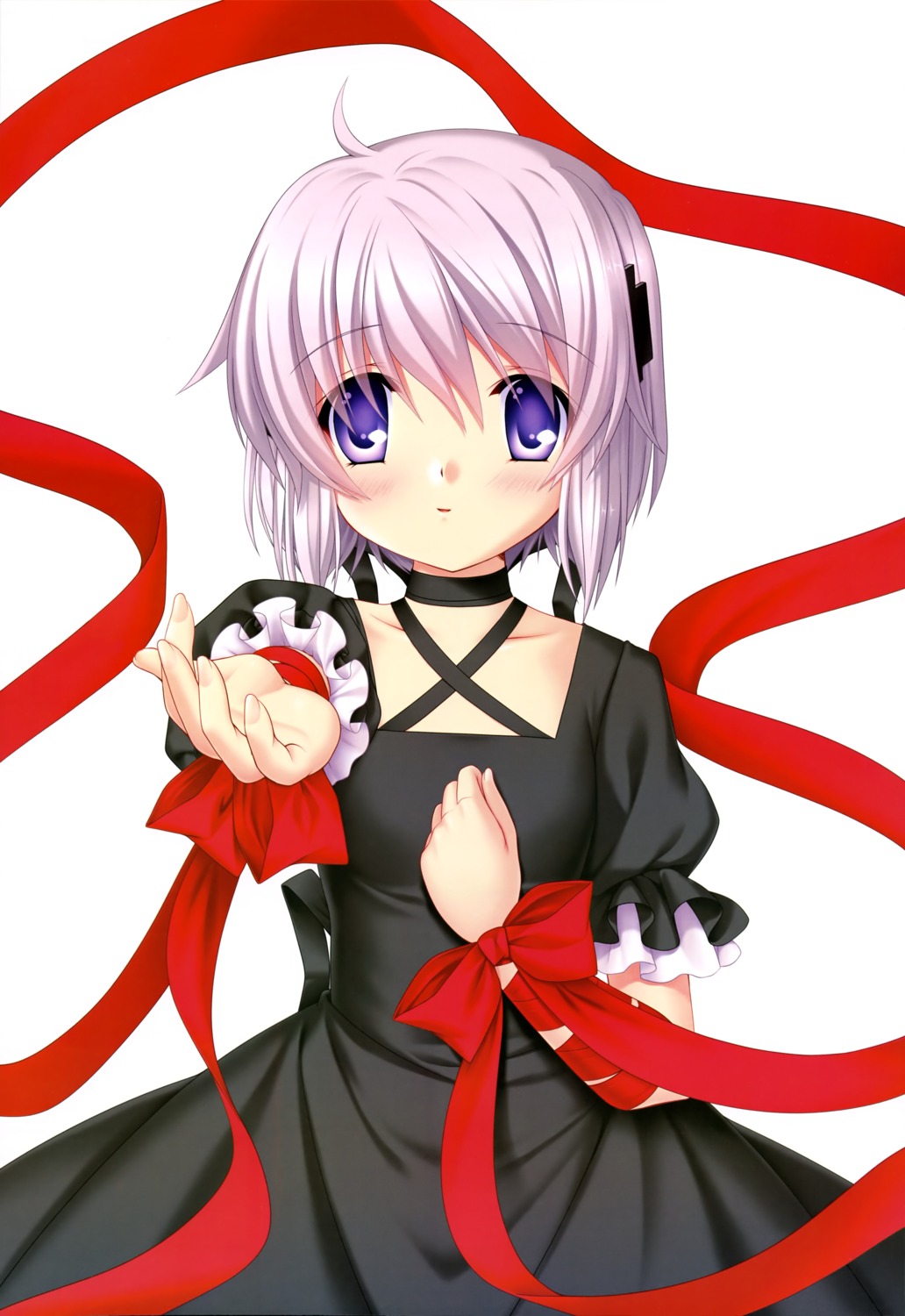 dress, gothic_lolita, hinoue_itaru, kagari_(rewrite), key, lolita_fashion, rewrite