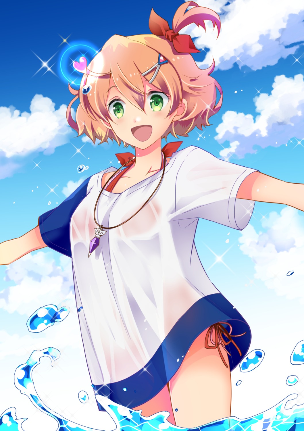 bikini, freyja_wion, macross_delta, see_through, swimsuits, tinkle2013, wet, wet_clothes