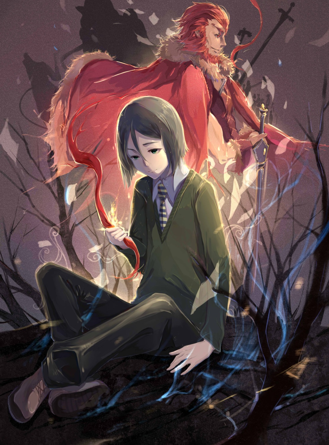 cr, fate/stay_night, fate/zero, iskandar_(fate), waver_velvet