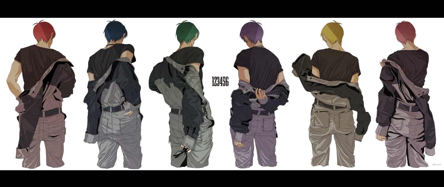 male, matsuno_choromatsu, matsuno_ichimatsu, matsuno_juushimatsu, matsuno_karamatsu, matsuno_osomatsu, matsuno_todomatsu, mejiko