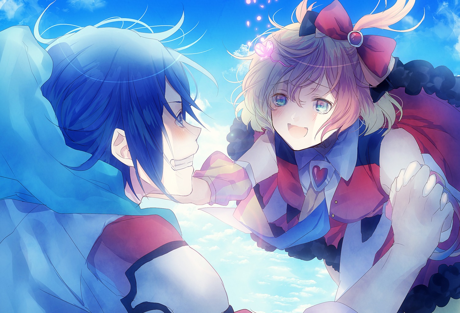 dress, freyja_wion, hayate_immelmann, macross_delta, toa_(artist)