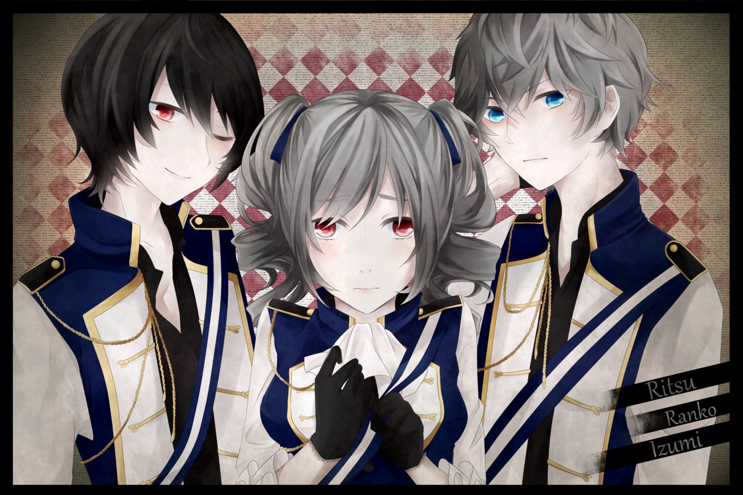 crossover, ensemble_stars!, kanzaki_ranko, maco5711, sakuma_ritsu, sena_izumi, the_idolm@ster, the_idolm@ster_cinderella_girls