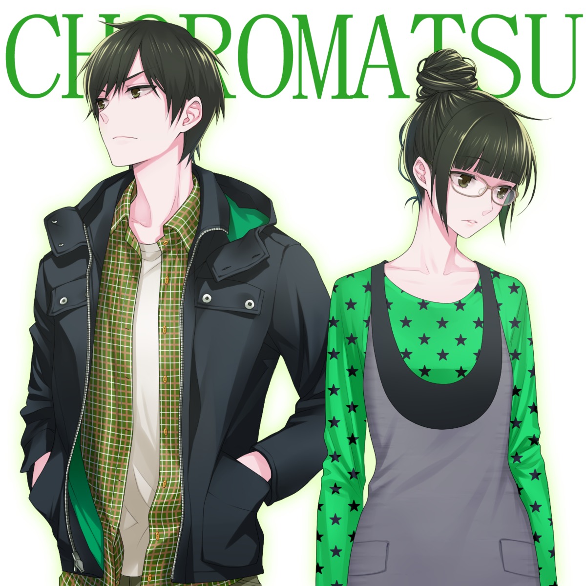 choroko_(osomatsu-san), matsuno_choromatsu, megane, osomatsu-kun, osomatsu-san, ougi_yomi