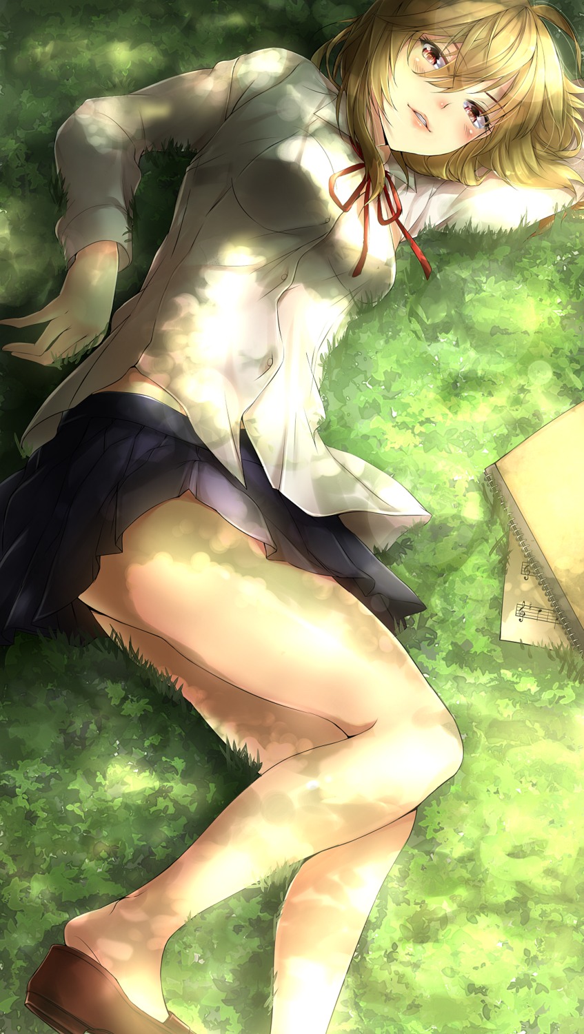 gekkan_shoujo_nozaki-kun, mia_(gute-nacht-07), seifuku, seo_yuzuki, thighhighs